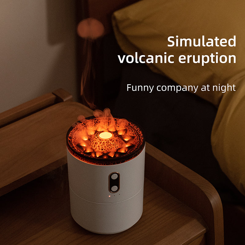 Volcanic Flame Aroma Essential Oil Diffuser
